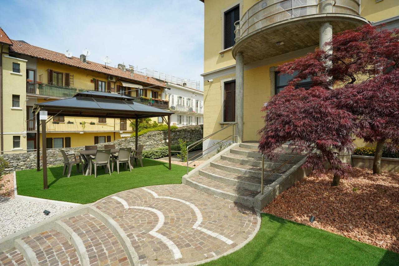 Ortensia Penthouse Leonardo Academy, Mxp & Laghi Sesto Calende Extérieur photo